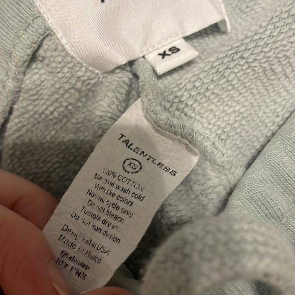 NWOT WOMEN’S TALENTLESS PASTEL MINT GREEN SWEATPANTS JOGGERS SIZE EXTRA SMALL - Picture 4 of 7